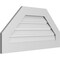 Ekena Millwork Octagonal Top Surface Mount PVC Gable Vent: Functional, w/ 3-1/2"W x 1"P Standard Frame, 36"W x 18"H GVPOT36X1801SF - alternate 4